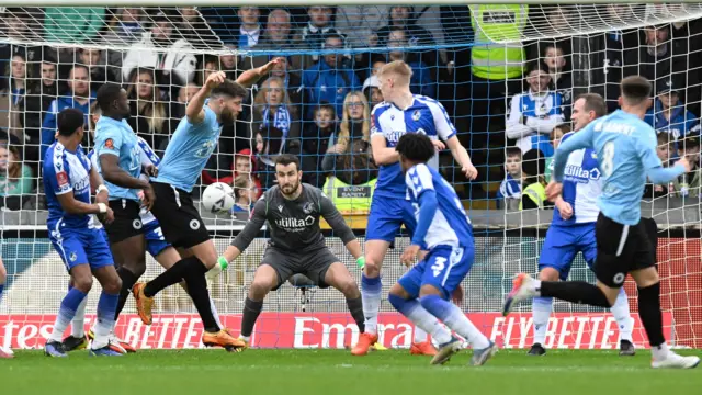 Boreham Wood score at Bristol Rovers