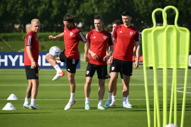 Wales training