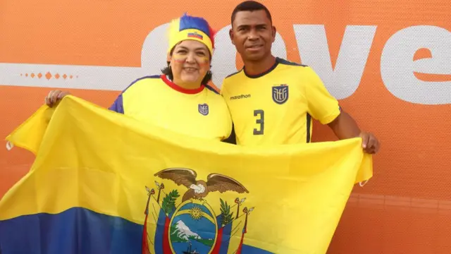 Ecuador fans