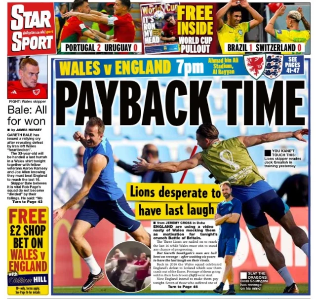 Star back page