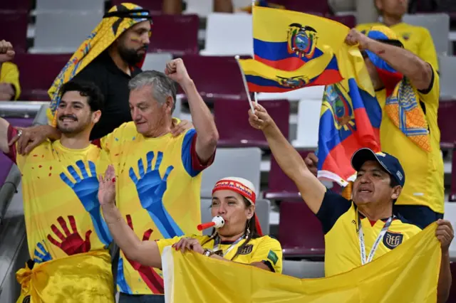 Ecuador fans