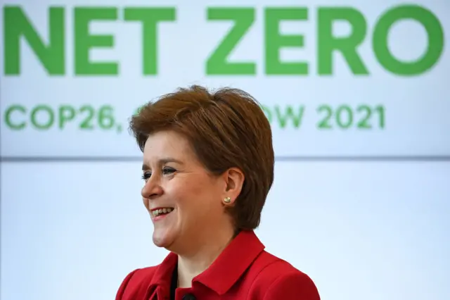 Nicola Sturgeon at COP26