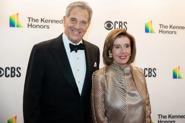 Photo of Paul Pelosi and Nancy Pelosi