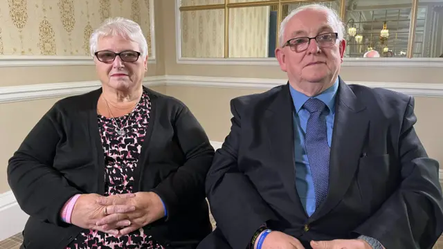 June Tron and Ken Mullen, related to Philip Tron, who died while picking his stepdaughter up from the Ariana Grande concert in 2017