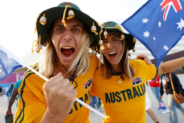 Australia fans