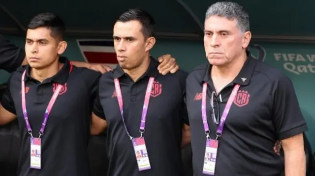 Luis Fernando Suarez (right) is Colombian but coached Ecuador and Honduras before taking charge of Costa Rica in June 2021.