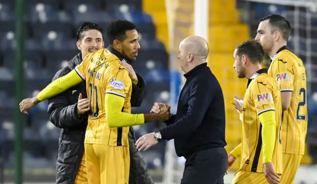 Livingston celebrate