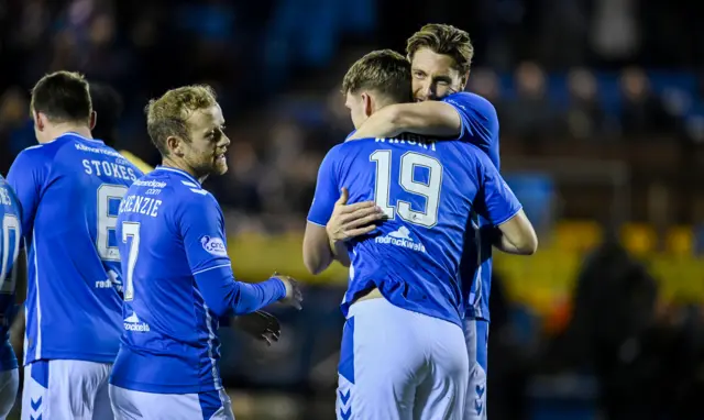 Kilmarnock celebrate