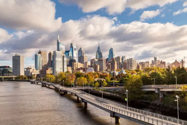 Photo of Philadelphia's skyline