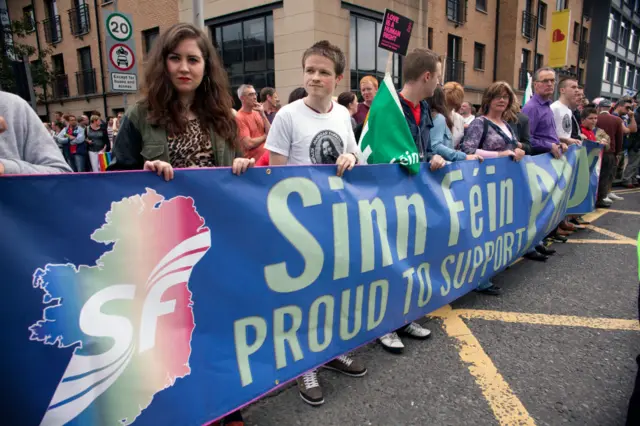 Sinn Fein at Pride