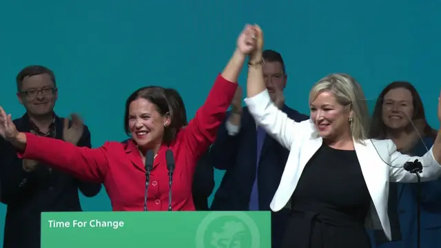 Mary Lou McDonald and Michelle O'Neill