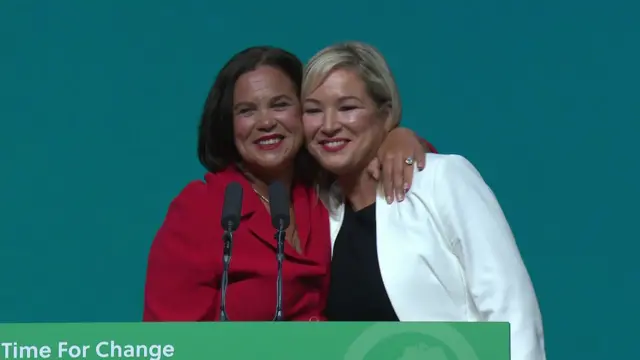 Mary Lou McDonald and Michelle O'Neill