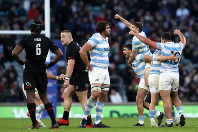 Argentina celebrate