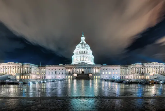 Photo of the US Capitol building