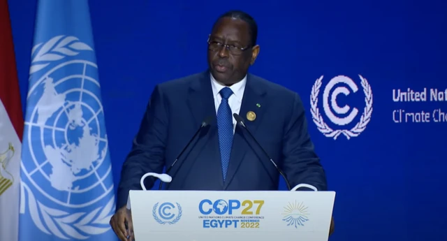 Macky Sall, President of Senegal and President of the African Union