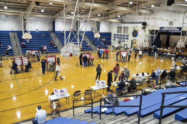 Gymnasium at Westport Middle School, Louisville, Kentucky