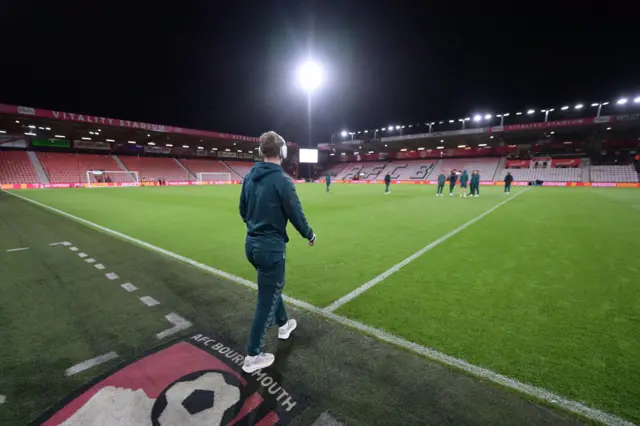 Bournemouth's Vitality Stadium before Carabao Cup tie v Everton