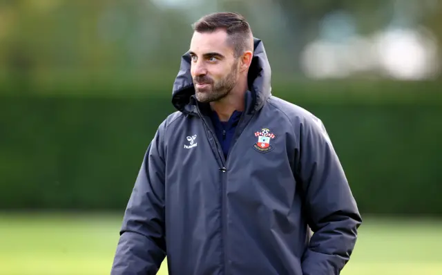 Southampton assistant manager Ruben Selles