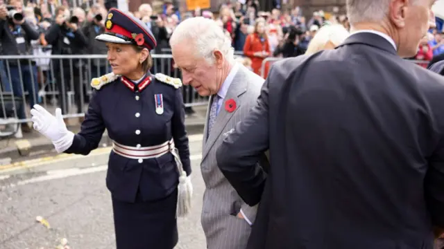 King Charles III at Micklegate in York