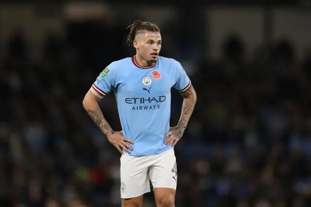 Manchester City midfielder Kalvin Phillips