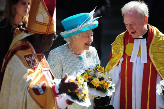 Queen Elizabeth II visits York in 2012