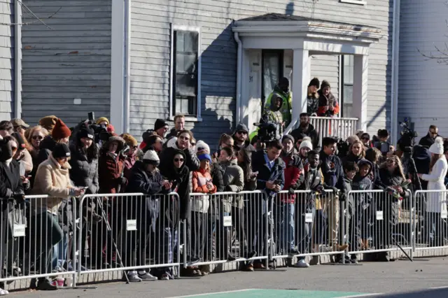 Crowds gather to see Prince William and Kate in Somerville