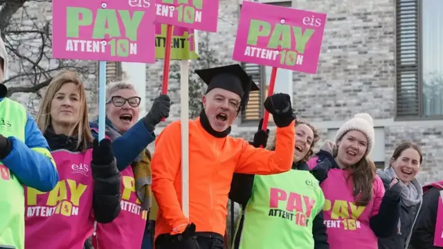 Teachers from the EIS union have already staged walk-outs