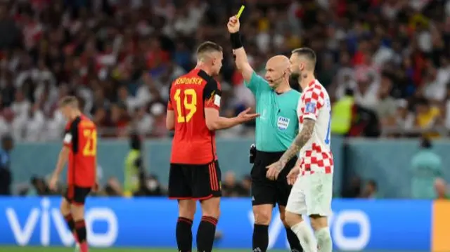 Belgium Yellow card