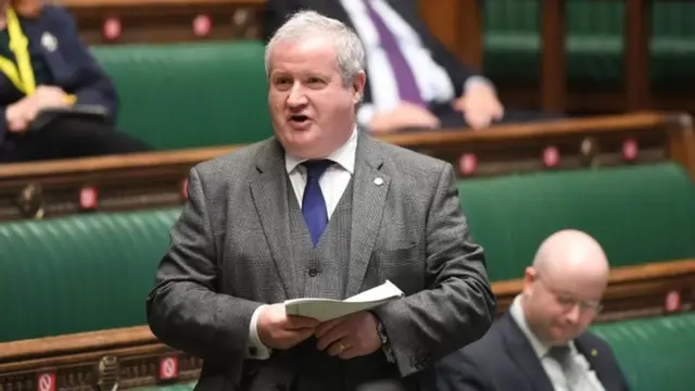 SNP Westminster leader Ian Blackford