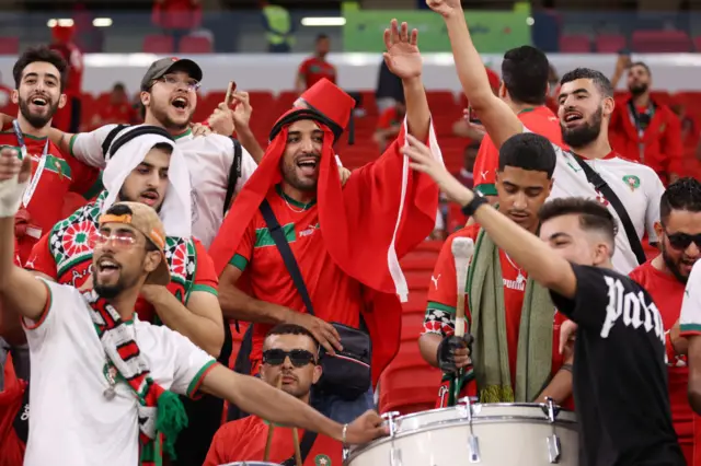 Morocco fans