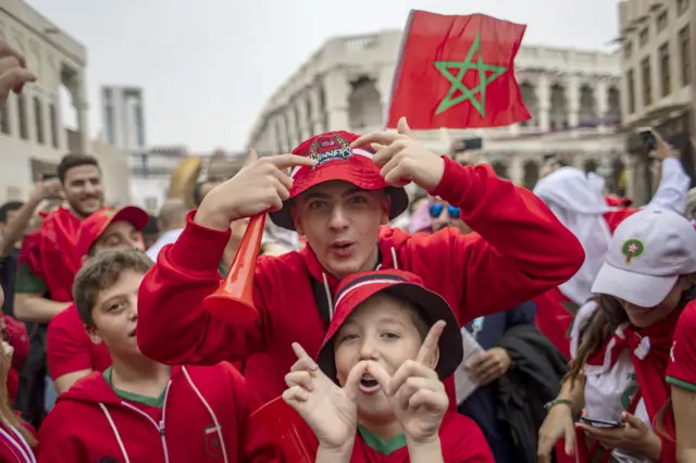 Morocco fans