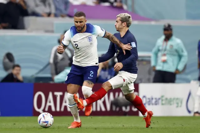 Kyle Walker Antoine Griezmann