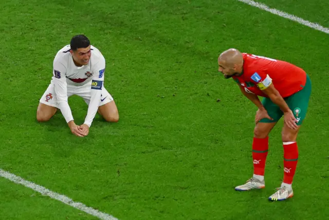 Ronaldo crying