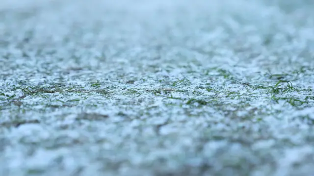 Frozen pitch