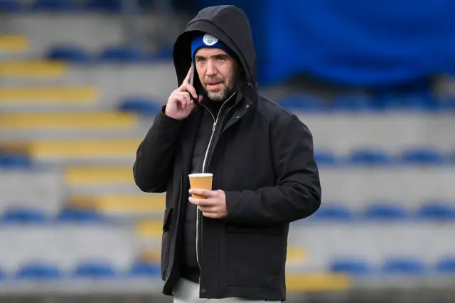 Greenock Morton manager Dougie Imrie