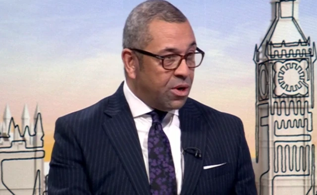 Foreign Secretary James Cleverly