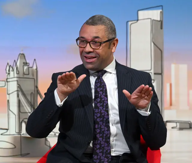 Foreign Secretary James Cleverly