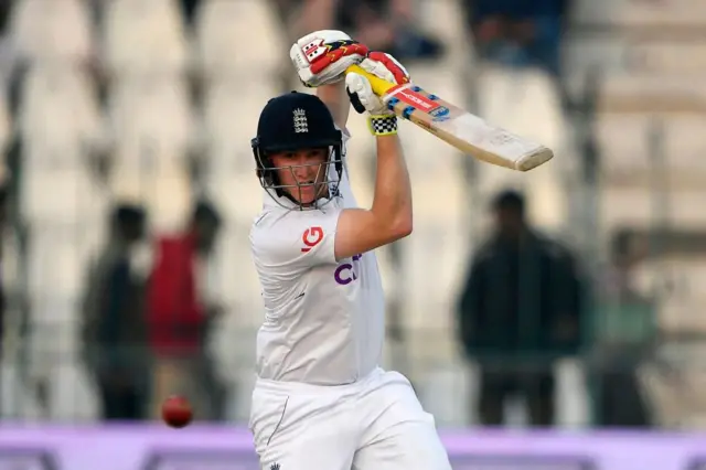 England's Harry Brook batting in second Test v Pakistan in Multan in 2022