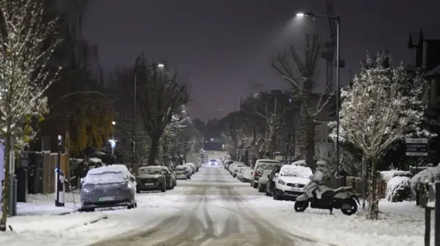 Cold weather UK 12 December 2022