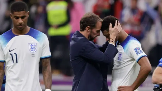 Marcus Rashford, Gareth Southgate, Jude Bellingham