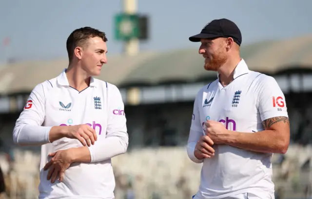 Harry Brook and Ben Stokes