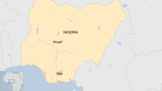Map of Nigeria
