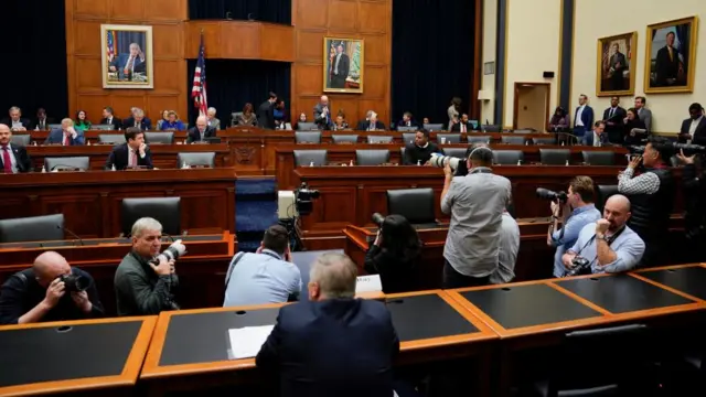 US House Financial Services Committee in session