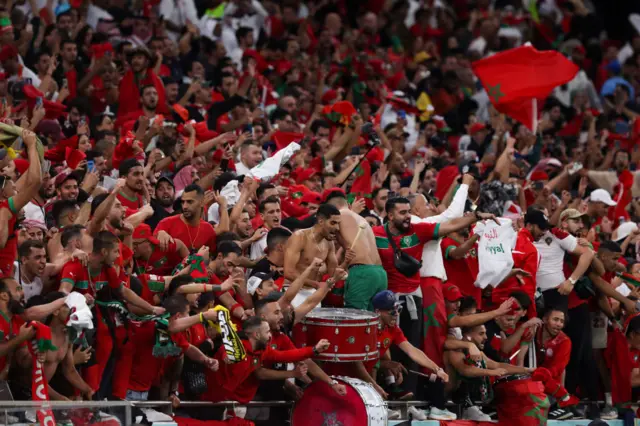 Morocco supporters