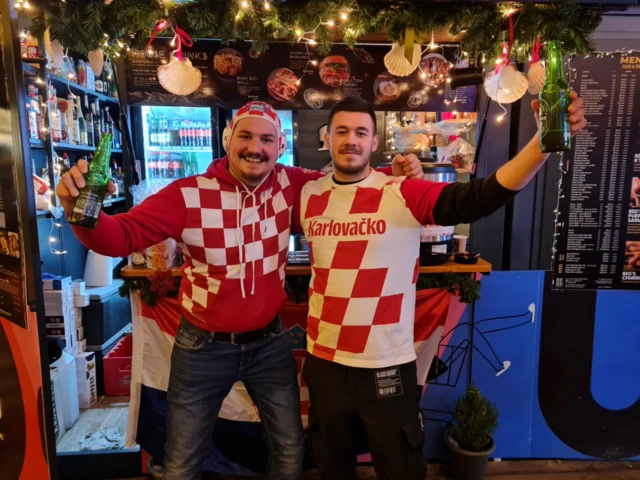 Croatia fans