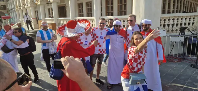 Croatia fans