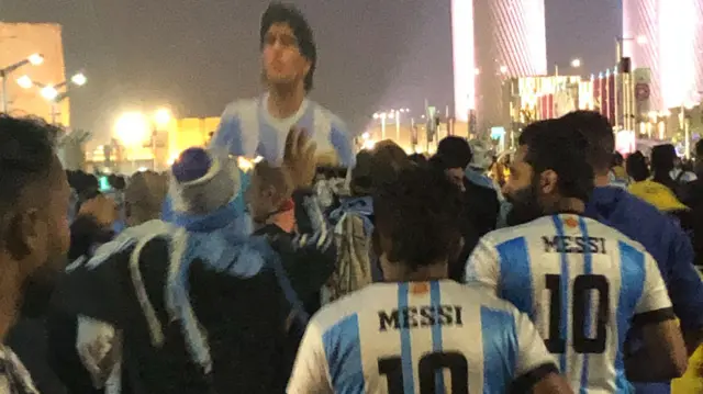 Argentina fans