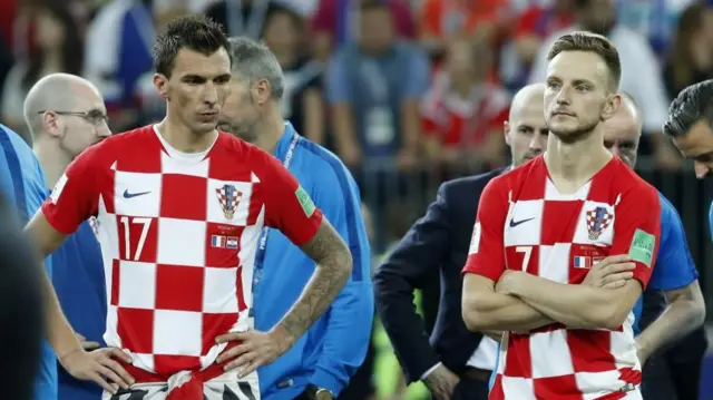 Mario Mandzukic and Ivan Rakitic