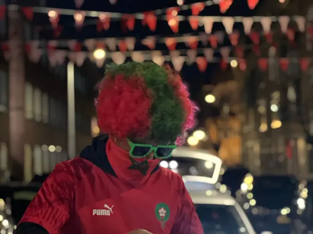 Morocco fan