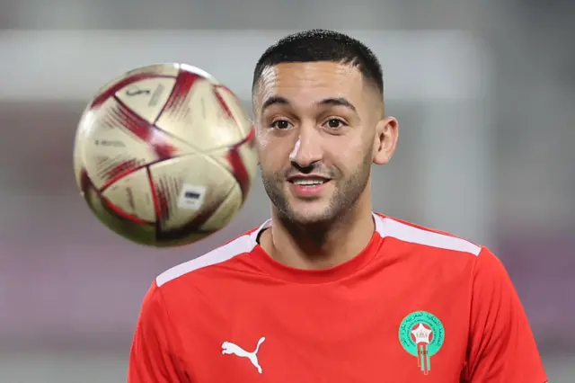 Morocco & Chelsea forward Hakim Ziyech